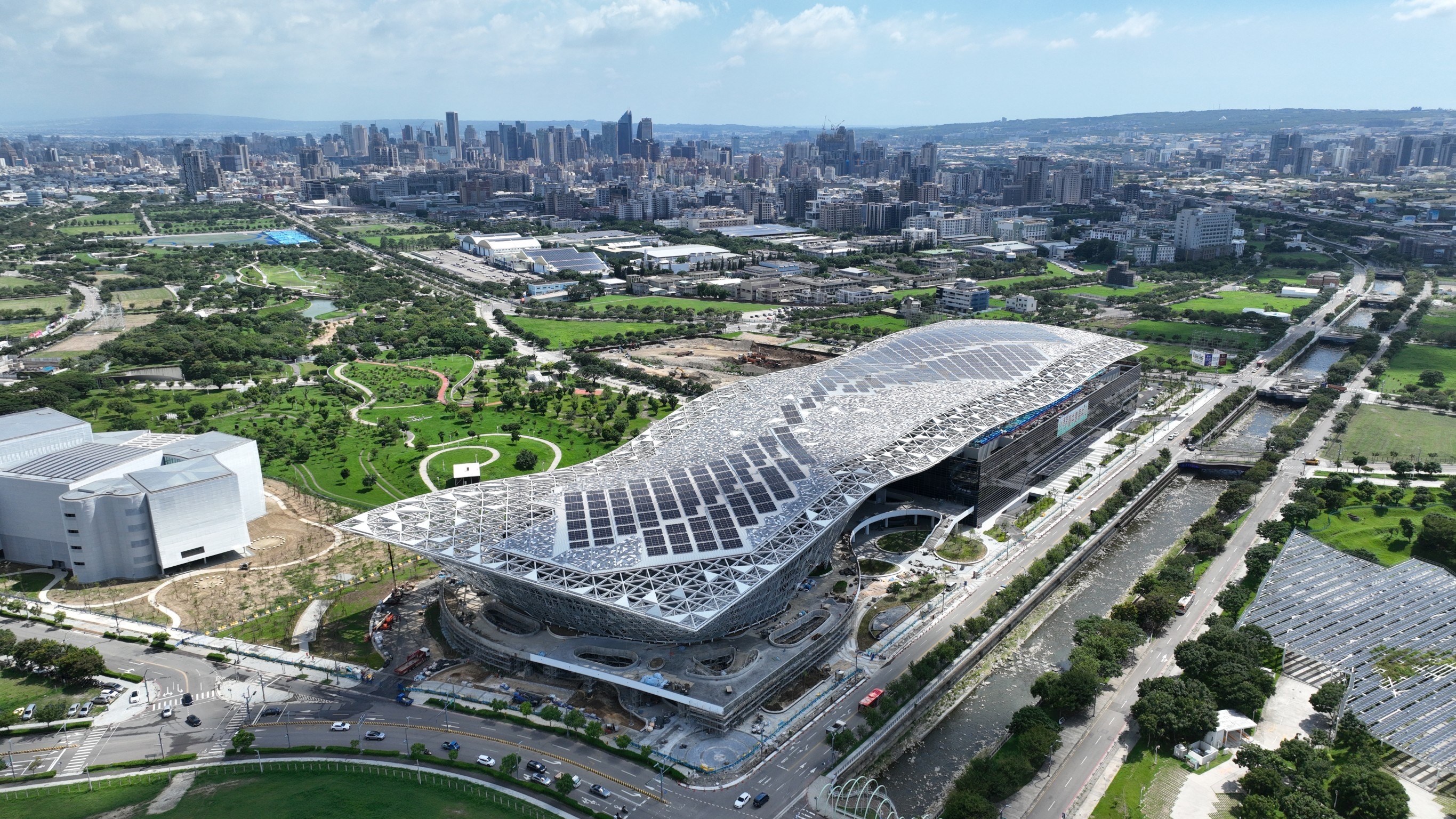 台中國際會展中心(圖片來源:臺中市政府建設局)